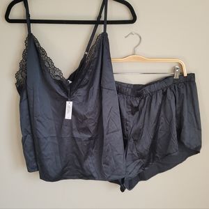 Adore Me Silky Pajama tank and shorts